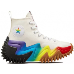 Converse Run Star Motion CX Pride Rainbow White