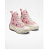Converse Run Star Hike High Embroidered Floral Pink